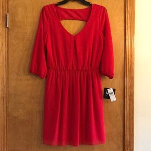 NWT By & By Red Dress, Size M
